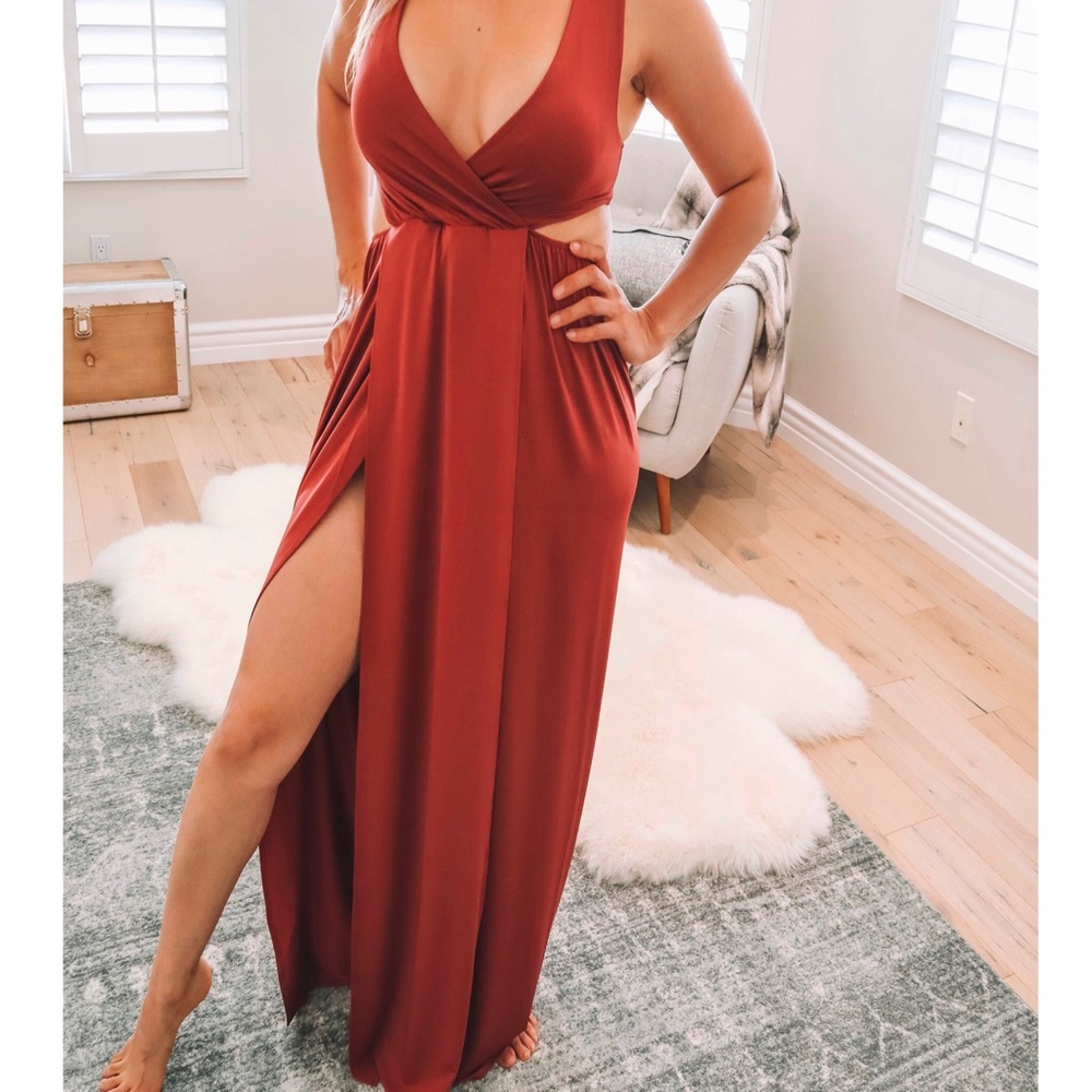 Maxi Collection Wrapped To Perfection V Neck